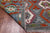 SUPER SALE 8' 6" X 9' 8" Reversible Kilim Flat Weave Wool On Wool Rug - Q24254