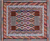SUPER SALE 8' 5" X 9' 8" Reversible Kilim Flat Weave Wool On Wool Rug - Q24256