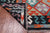SUPER SALE 8' 4" X 9' 9" Reversible Kilim Flat Weave Wool On Wool Rug - Q24258