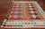 SUPER SALE 8' 7" X 11' 3" Reversible Kilim Flat Weave Wool On Wool Rug - Q24259