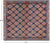 SUPER SALE 8' 6" X 9' 7" Reversible Kilim Flat Weave Wool On Wool Rug - Q24260