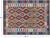 SUPER SALE 5' 1" X 6' 7" Reversible Kilim Flat Weave Wool On Wool Rug - Q24262