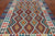 SUPER SALE 5' 1" X 6' 7" Reversible Kilim Flat Weave Wool On Wool Rug - Q24262