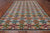 SUPER SALE 9' 9" X 12' 9" Reversible Kilim Flat Weave Wool On Wool Rug - Q24264