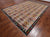 SUPER SALE 10' 2" X 13' 1" Reversible Kilim Flat Weave Wool On Wool Rug - Q24266