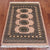 Ivory 2' 0" X 3' 0" Silky Bokhara Handmade Wool Rug - Q24272
