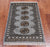 Grey 2' 0" X 3' 2" Silky Bokhara Hand Knotted Wool Rug - Q24274
