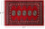 Red 2' 1" X 3' 1" Silky Bokhara Handmade Wool Rug - Q24276