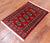 Red 2' 0" X 2' 10" Silky Bokhara Handmade Wool Rug - Q24278
