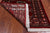 Red 2' 0" X 2' 10" Silky Bokhara Handmade Wool Rug - Q24278