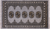 Grey 2' 0" X 3' 3" Silky Bokhara Hand Knotted Wool Rug - Q24279