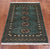Green 2' 1" X 3' 1" Silky Bokhara Hand Knotted Wool Rug - Q24281
