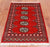 Red 2' 0" X 3' 0" Silky Bokhara Hand-Knotted Wool Rug - Q24282
