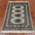 Grey 2' 0" X 3' 2" Silky Bokhara Hand-Knotted Wool Rug - Q24286