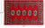 Red 2' 0" X 3' 0" Silky Bokhara Handmade Wool Rug - Q24288