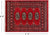 Red 2' 0" X 2' 11" Silky Bokhara Handmade Wool Rug - Q24290