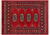 Red 2' 0" X 2' 11" Silky Bokhara Handmade Wool Rug - Q24290