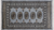 Grey 2' 0" X 3' 3" Silky Bokhara Hand Knotted Wool Rug - Q24294