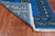 Blue 2' 0" X 2' 11" Silky Bokhara Hand Knotted Wool Rug - Q24297