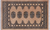 Beige 2' 0" X 3' 3" Silky Bokhara Handmade Wool Rug - Q24298