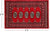 Red 2' 0" X 3' 3" Silky Bokhara Hand-Knotted Wool Rug - Q24299