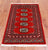 Red 2' 0" X 3' 3" Silky Bokhara Hand-Knotted Wool Rug - Q24299