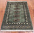 Green 2' 0" X 3' 0" Silky Bokhara Handmade Wool Rug - Q24300