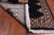 Navy Blue 2' 0" X 3' 1" Silky Bokhara Hand-Knotted Wool Rug - Q24313