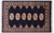 Navy Blue 2' 0" X 3' 1" Silky Bokhara Hand-Knotted Wool Rug - Q24313
