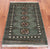 Green 2' 0" X 3' 2" Silky Bokhara Hand Knotted Wool Rug - Q24315