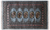 Grey 2' 0" X 3' 2" Silky Bokhara Hand Knotted Wool Rug - Q24331