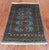 Grey 2' 0" X 3' 2" Silky Bokhara Hand Knotted Wool Rug - Q24331