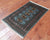 Grey 2' 0" X 3' 2" Silky Bokhara Hand Knotted Wool Rug - Q24331