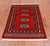 Red 2' 1" X 3' 1" Silky Bokhara Handmade Wool Rug - Q24332