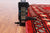 Red 2' 1" X 3' 1" Silky Bokhara Handmade Wool Rug - Q24332