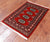 Red 2' 0" X 3' 0" Silky Bokhara Hand-Knotted Wool Rug - Q24336