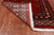 Red 2' 1" X 3' 1" Silky Bokhara Handmade Wool Rug - Q24339