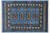 Blue 1' 11" X 2' 11" Silky Bokhara Hand-Knotted Wool Rug - Q24344