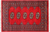Red 2' 1" X 3' 2" Silky Bokhara Hand Knotted Wool Rug - Q24351