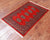 Red 2' 1" X 3' 2" Silky Bokhara Hand Knotted Wool Rug - Q24351