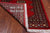 Red 2' 1" X 3' 0" Silky Bokhara Handmade Wool Rug - Q24356