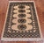 Ivory 2' 0" X 3' 2" Silky Bokhara Handmade Wool Rug - Q24358