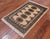 Ivory 2' 0" X 3' 2" Silky Bokhara Handmade Wool Rug - Q24358