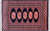 Navy Blue 1' 11" X 3' 0" Silky Bokhara Hand Knotted Wool Rug - Q24359