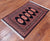 Navy Blue 1' 11" X 3' 0" Silky Bokhara Hand Knotted Wool Rug - Q24359