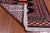 Navy Blue 1' 11" X 3' 0" Silky Bokhara Hand Knotted Wool Rug - Q24359