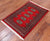 Red 2' 0" X 3' 1" Silky Bokhara Handmade Wool Rug - Q24361