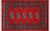 Red 2' 0" X 3' 1" Silky Bokhara Handmade Wool Rug - Q24361