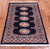 Navy Blue 2' 0" X 3' 0" Silky Bokhara Handmade Wool Rug - Q24364