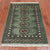 Green 2' 1" X 3' 2" Silky Bokhara Hand Knotted Wool Rug - Q24365